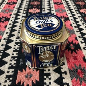 Vintage Tetley Choice Tea Tin